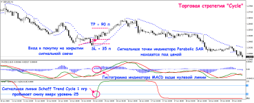 Стратегия Форекс «Cycle» 